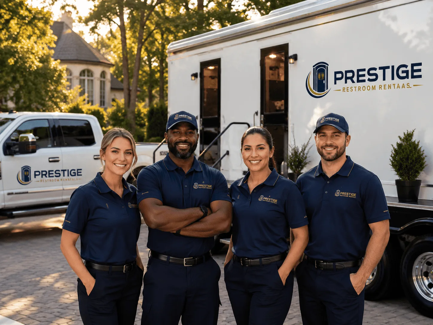 Trusted Luxury Portable Restrooms company in Sikes, LA